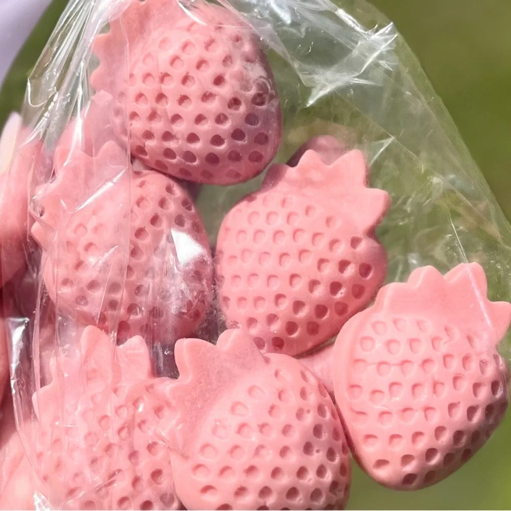 Hand Crafted Strawberry- Soap | Gift | Decorative Soap